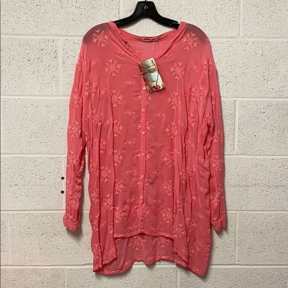 Johnny Was Button Tunic